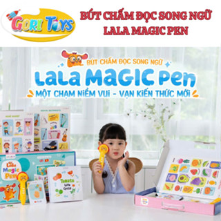 Bút chấm đọc Lala Magic Pen song ngữ Anh-Việt đồ chơi âm thanh cho bé từ 2+