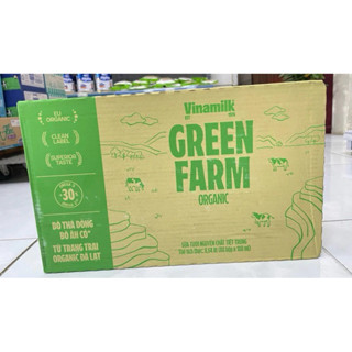 Sữa Tươi Tiệt Trùng Vinamilk 100% Organic Không Đường Thùng 48 Hộp 180ML