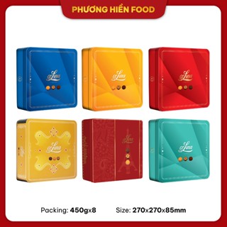 Bánh quy hỗn hợp Celina 450g Hộp sắt