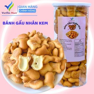 Bánh Gấu Nhân Kem VIETTINMART