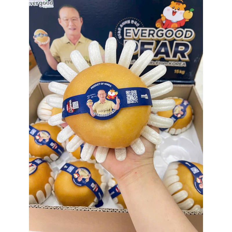 Set 2 trái Lê Hàn Quốc VIP tầm 1.3 kg