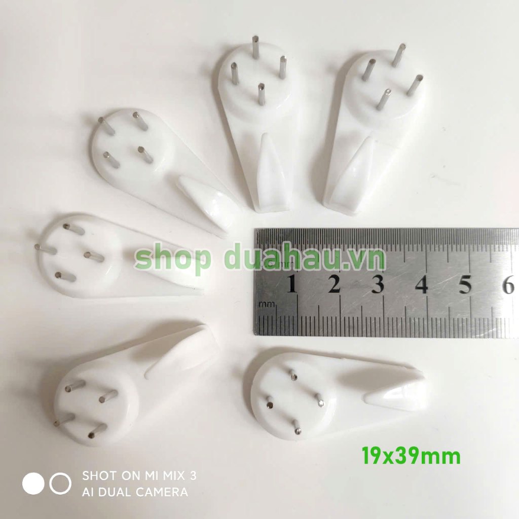 [200 cái] Đinh móc 4 chân - size 39x19mm