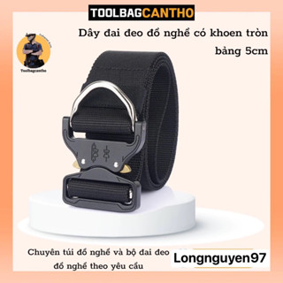 Dây đai đeo đồ nghề có khoen tròn bảng 5cm