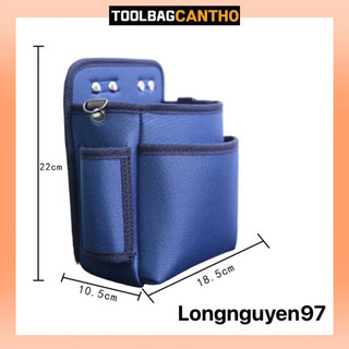 Túi đồ nghề vuông da lộn Composite
