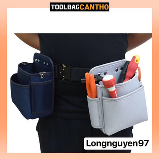 Túi đồ nghề vuông da lộn Composite
