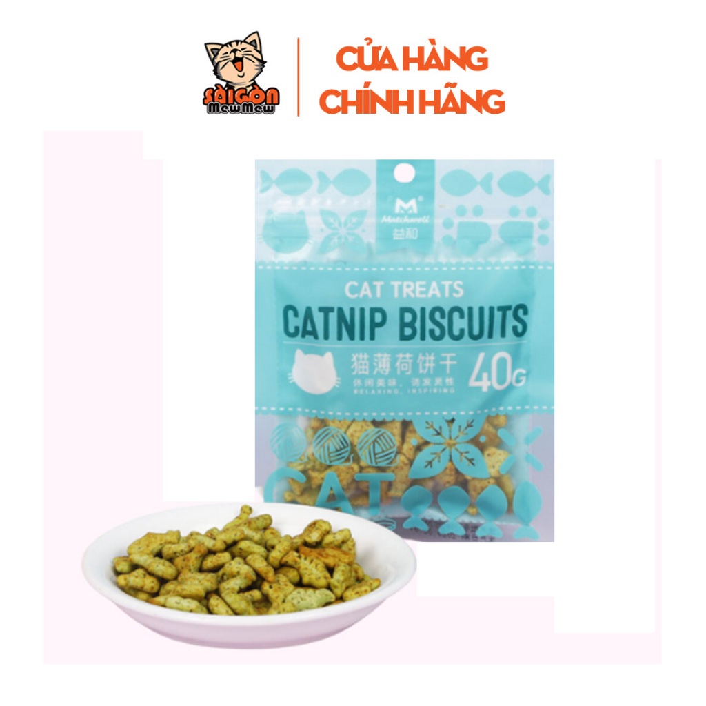 BÁNH THƯỞNG cho mèo CATNIP BISCUITS