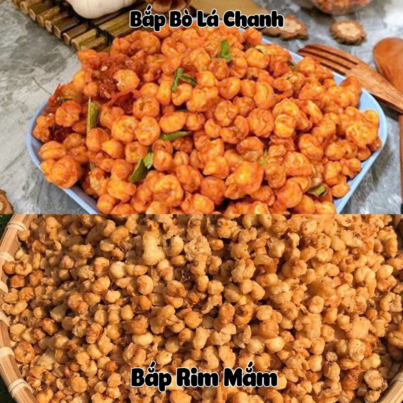 1KG BẮP RIM MẮM CAY CAY-BẮP RIM KHÔ BÒ