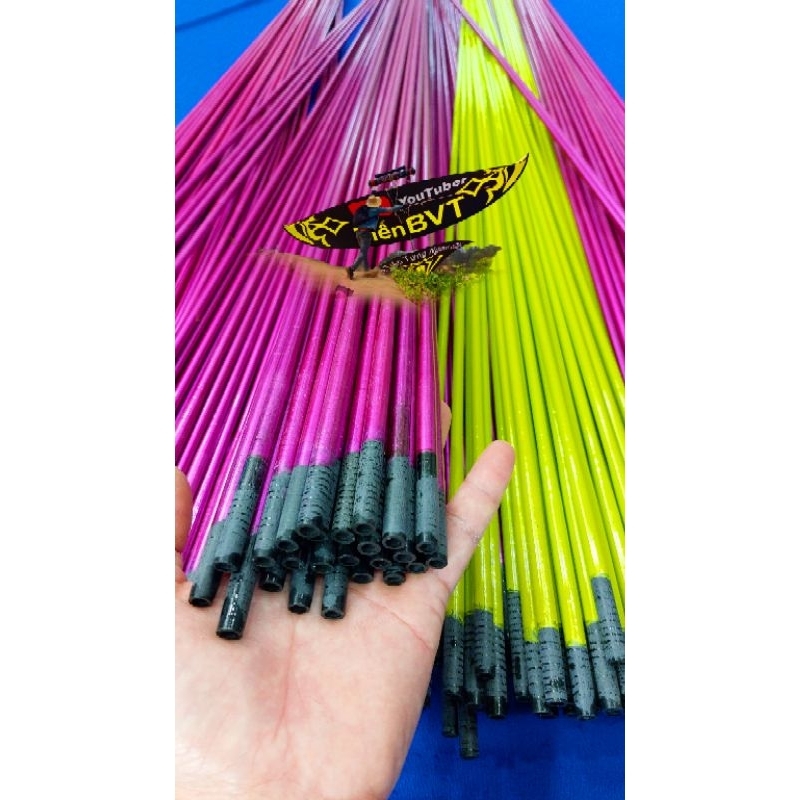 Nan cacbon 1m1 siêu dẻo làm diều 2m tới 2m2 gốc 8li4 ngọn 2li