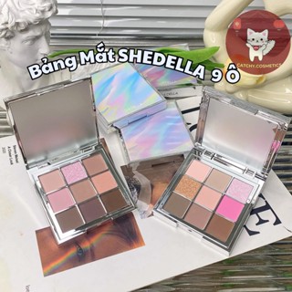 [SHEDELLA] Bảng Phấn Mắt SHEDELLA 9 Ô Phối Màu Galaxy, Nhũ Lì Tone Màu Đa Dạng (MÃ DC)