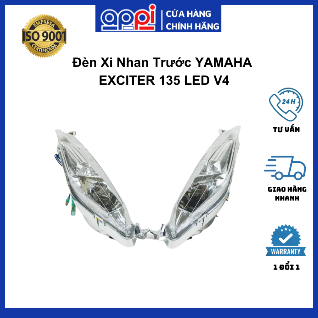 Xi nhan LC135 V4 | Đèn xi nhan EX135 [UP LC] led [55D-H331/20] chính hãng APPi