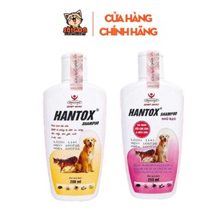 Sữa tắm HANTOX diệt bọ ve thú cưng