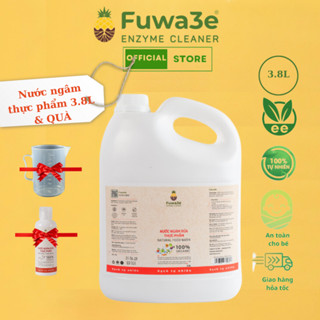 Nước ngâm rửa thực phẩm Fuwa3e 1L và 3.8L 100% thiên nhiên Loại bỏ chất độc hại tồn dư trong rau củ