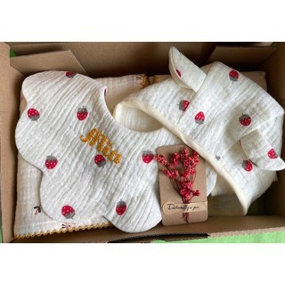 SET YAKUTA KÈM NÓN VÀ YẾM CHO BÉ [CÒ BABY]
