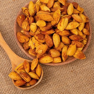 250Gr Hạnh nhân rang bơ Vỏ Mỏng. Có hồ sơ công bố, xuất hóa đơn công ty đầy đủ