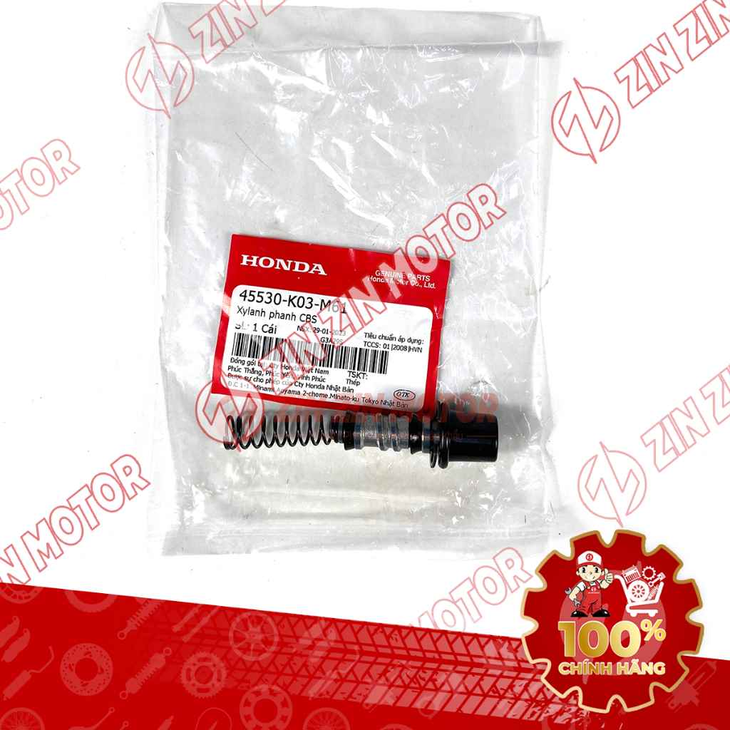 Piston, Xy Lanh Cùm Phanh Thắng Trước SH Mode 2020 2021 2022 2023 2024 ( CBS ) 45530-K03-M61 Chính H