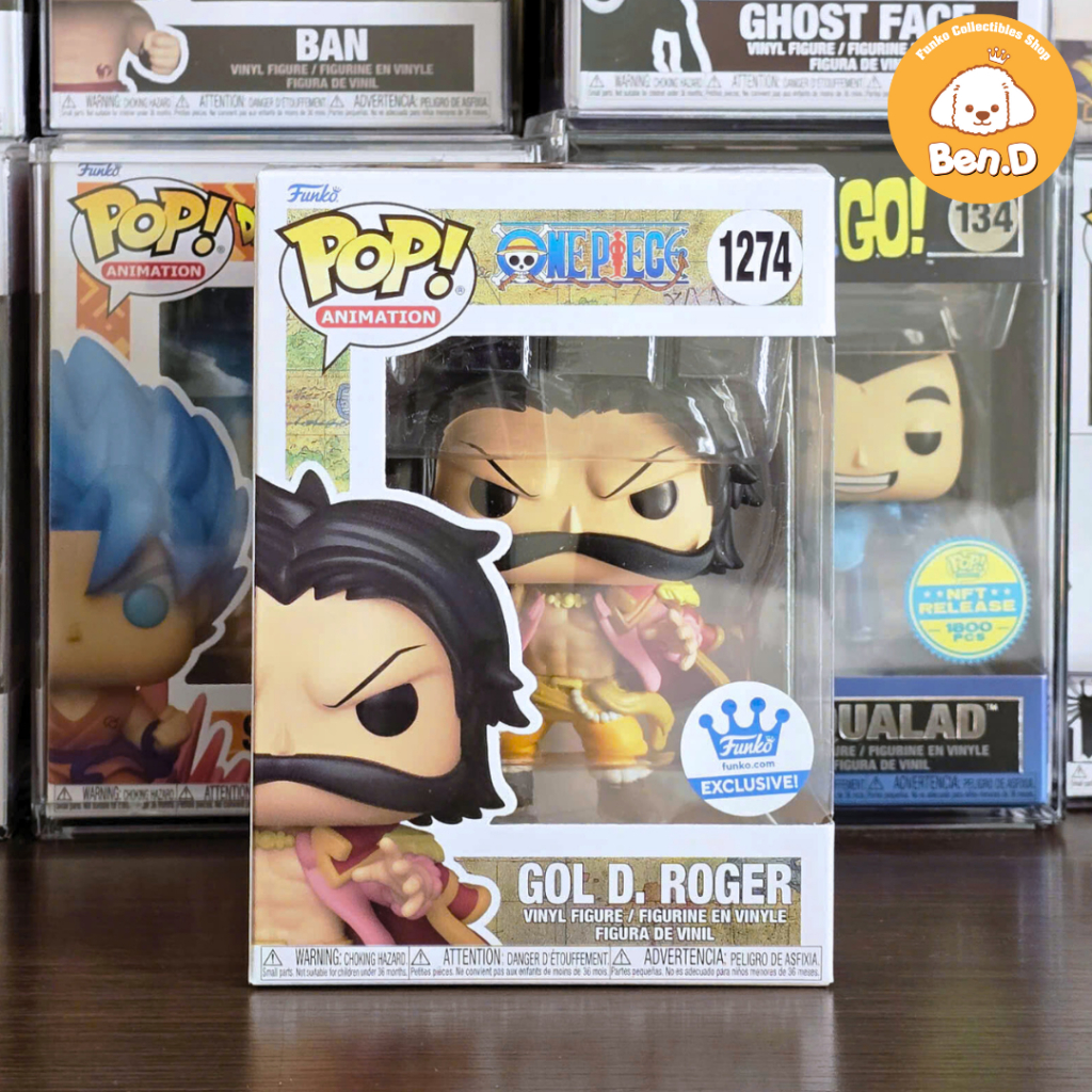 Mô hình Funko POP Animation: One Piece - Gol D. Roger #1274 (Funko Shop)