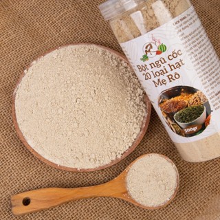  500Gr Bột ngũ cốc hạt Mẹ Rô. Có hồ sơ công bố xuất hóa đơn công ty đầy đủ 