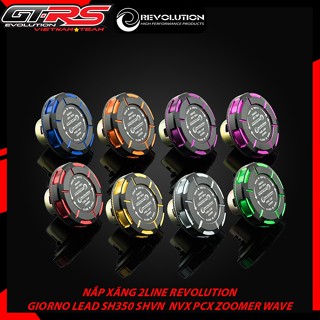 [Chính hãng] Nắp xăng 2line REVOLUTION DAX CT GIORNO LEAD SH350 SHVN PCX ZOOMER NVX WAVE và nhiều dòng xe khác