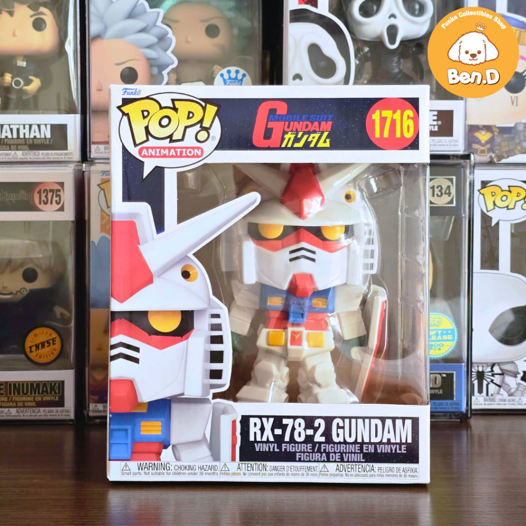 Mô hình Funko POP Super: Mobile Suit Gundam - RX-78-2 Gundam #1716