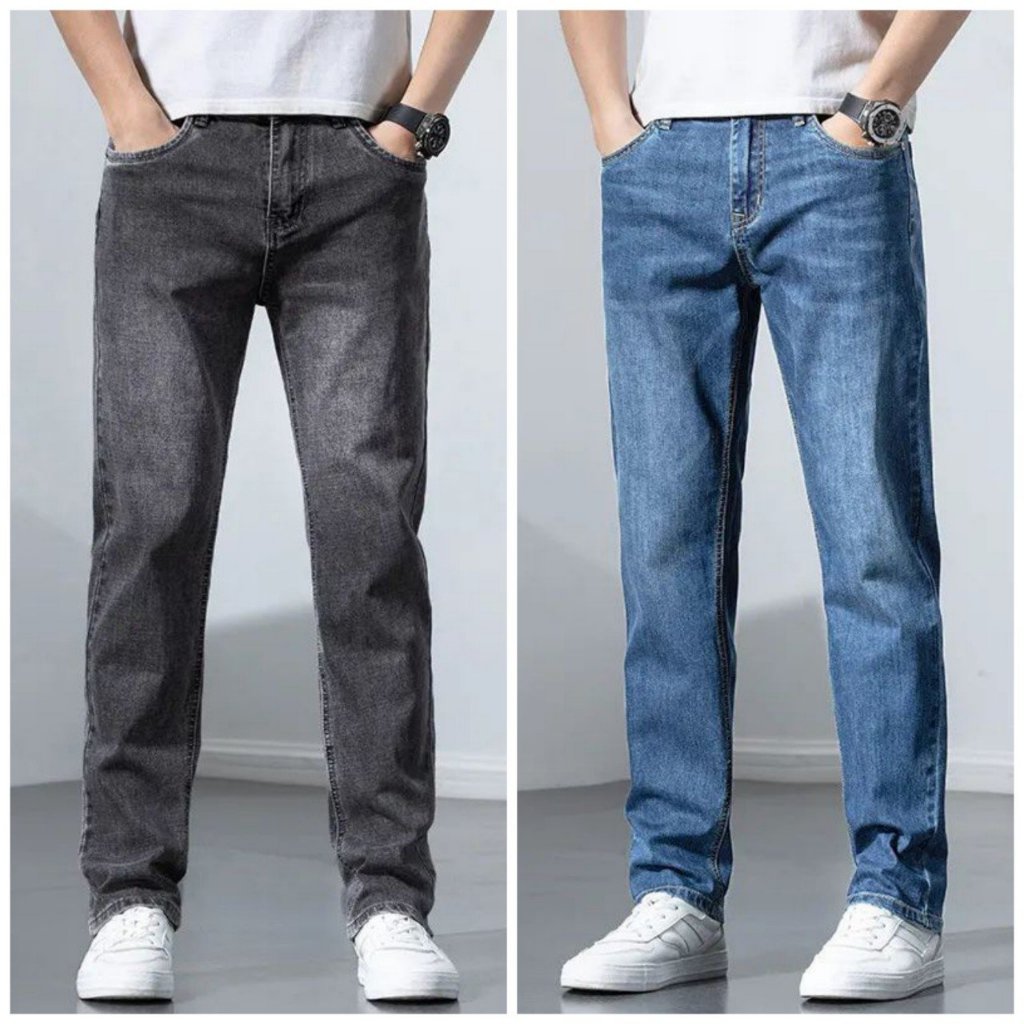 Quần Jean Nam Quần Bò Nam Co Giãn BigSize Dành Cho Người Mập Size 28-40