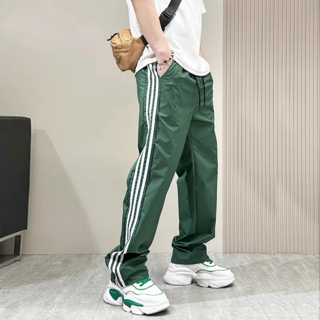 Quần Gió Cao Cấp Cạp Chun , Quần Gió Nam/Nữ Style Hàn Quốc - QG19