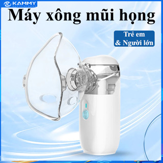 【HCM/24H Máy xông mũi họng khí dung Cao Cấp Đa Năng Cho Bé Và Người Lớn Máy Thở Khí Dung Cầm Tay Nhỏ Gọn Tiện Lợi