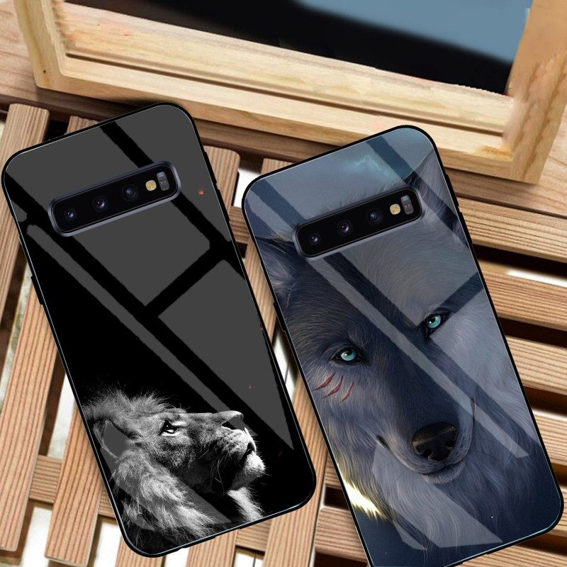 Ốp Lưng SAMSUNG S10, S10 PLUS, S10 5G mặt kính cường lực cao cấp thiết kế Độc Quyền