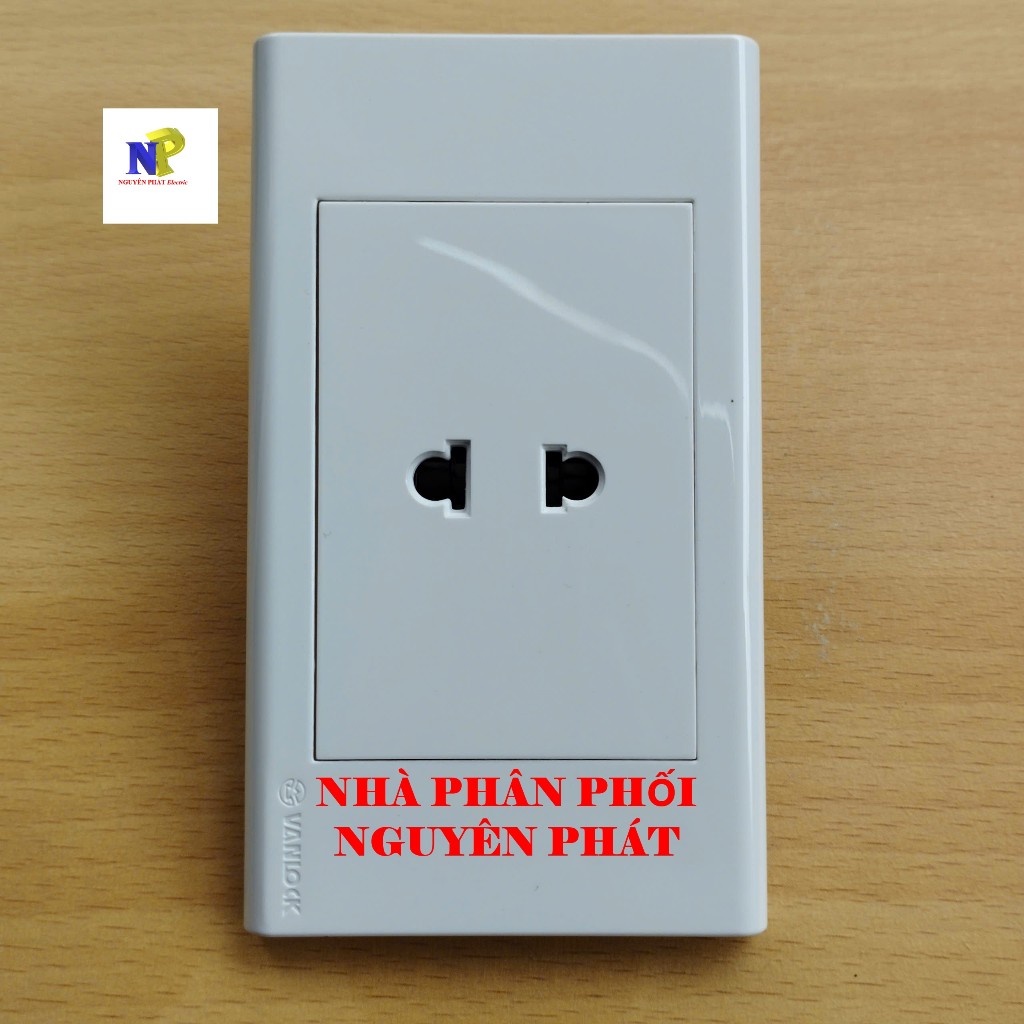 [SINO] Ổ Cắm Đơn 2 Chấu - 16A Dòng S18