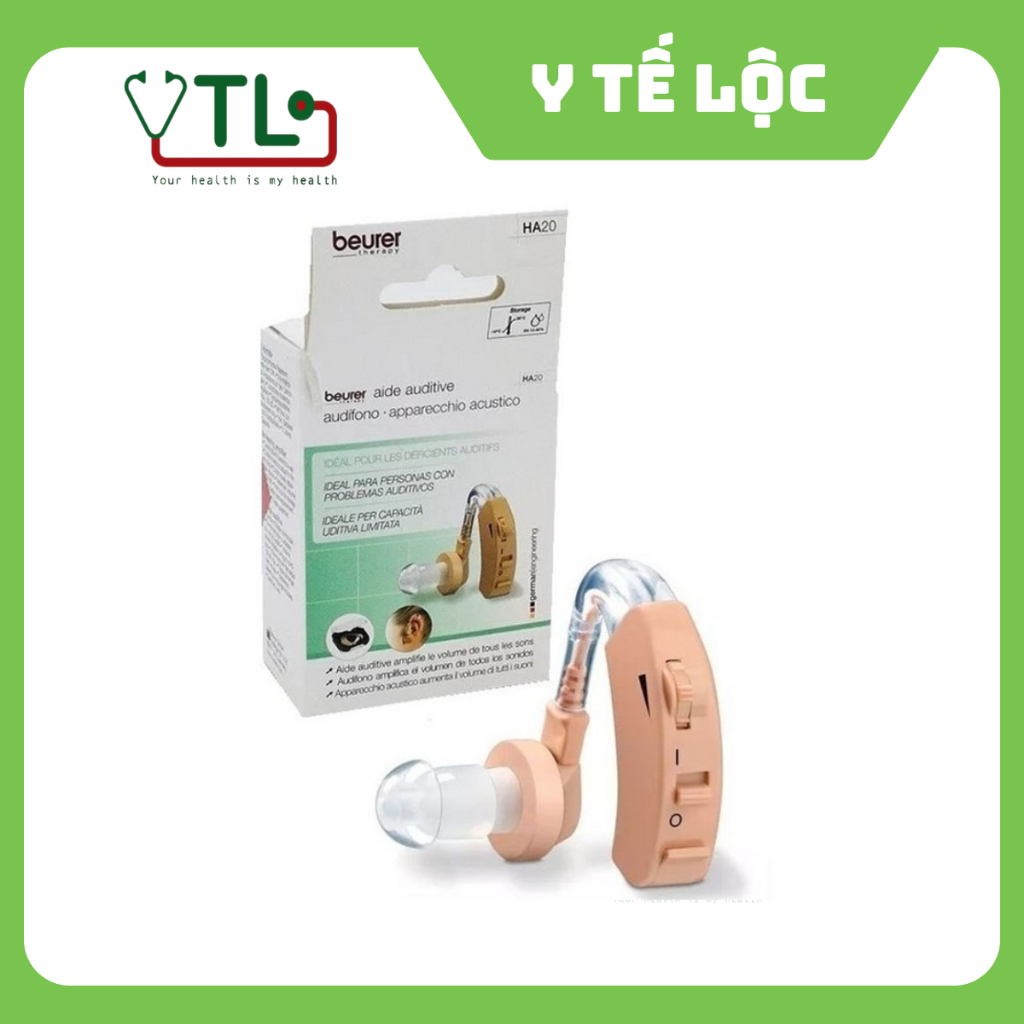 MÁY TRỢ THÍNH KHÔNG DÂY BEURER HA20