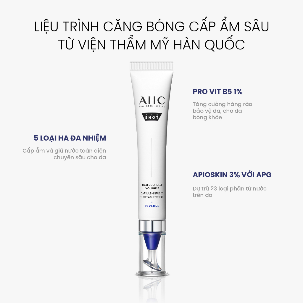 [AHCxĐộc quyền HANNAH] Kem mắt cho mặt nâng cơ săn chắc/ cấp ẩm căng bóng/ mờ nám sáng da AHC 30ML | BigBuy360 - bigbuy360.vn