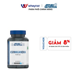 Viên uống Applied Nutrition ASHWAGANDHA 60 Viên ( 60 Servings) - Whey Tốt