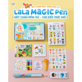  Bút chấm đọc Lala Magic Pen song ngữ Anh Việt - Đồ chơi giáo dục bổ ích cho trẻ em - lalala baby 