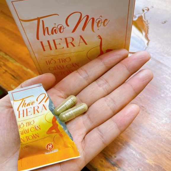 Viên Uống Giảm Cân Thảo Mộc Hera Plus Chính Hãng 30viên