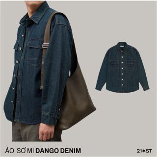 Áo sơ mi dài tay Selected Dango Denim Shirt
