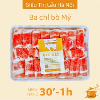 [HN] Ba Chỉ Bò Excel Mỹ cao cấp - Bò Nhúng Lẩu Siêu Mềm - Siêu Thị Lẩu & Đồ Nướng