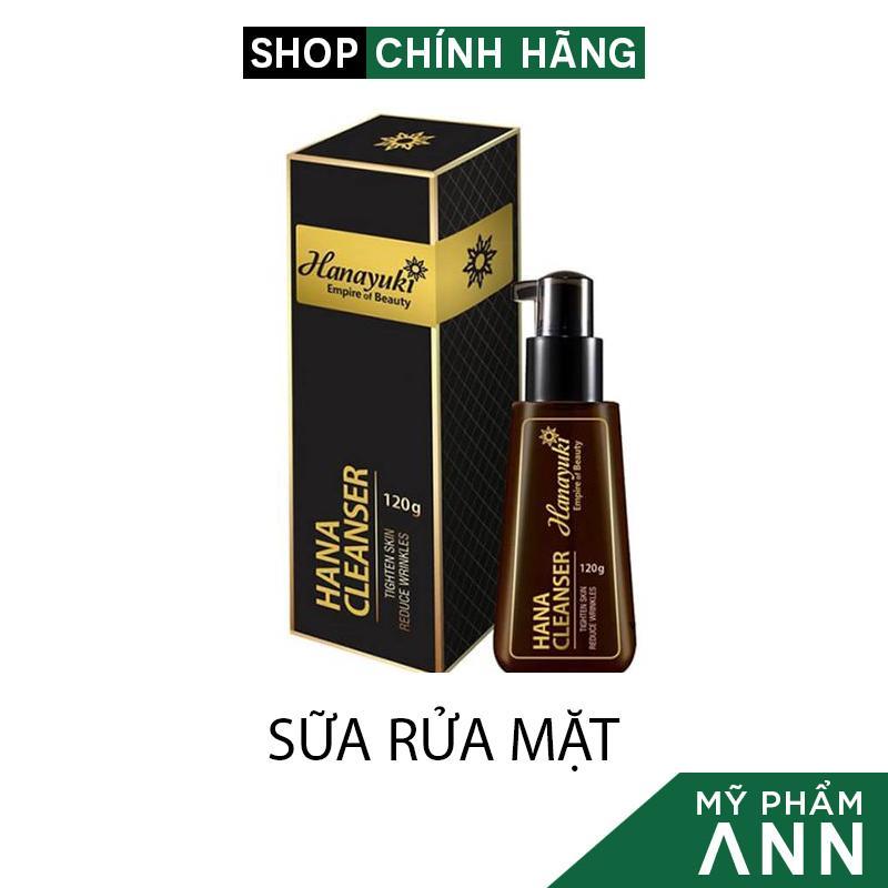 Sữa Rửa Mặt Không Bọt Hanayuki Cleanser Chính Hãng