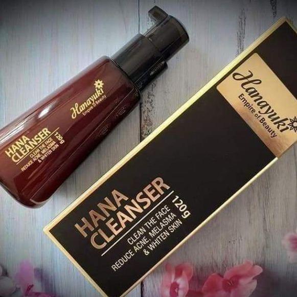 Sữa Rửa Mặt Không Bọt Hanayuki Cleanser Chính Hãng