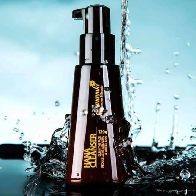 Sữa Rửa Mặt Không Bọt Hanayuki Cleanser Chính Hãng