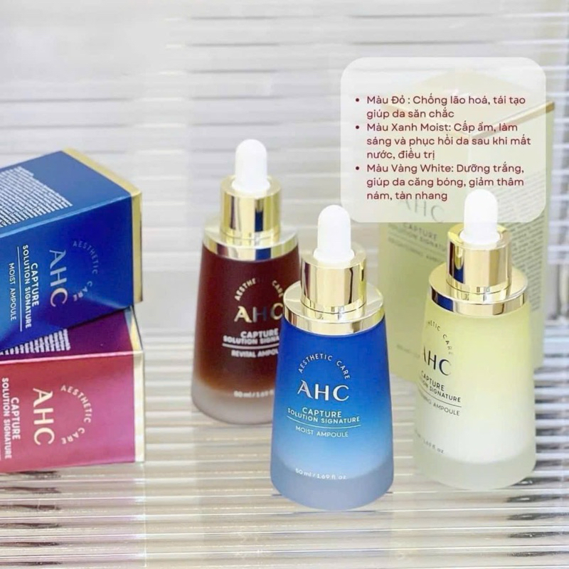 TINH CHẤT DƯỠNG DA AHC CAPTURE AMPOULE