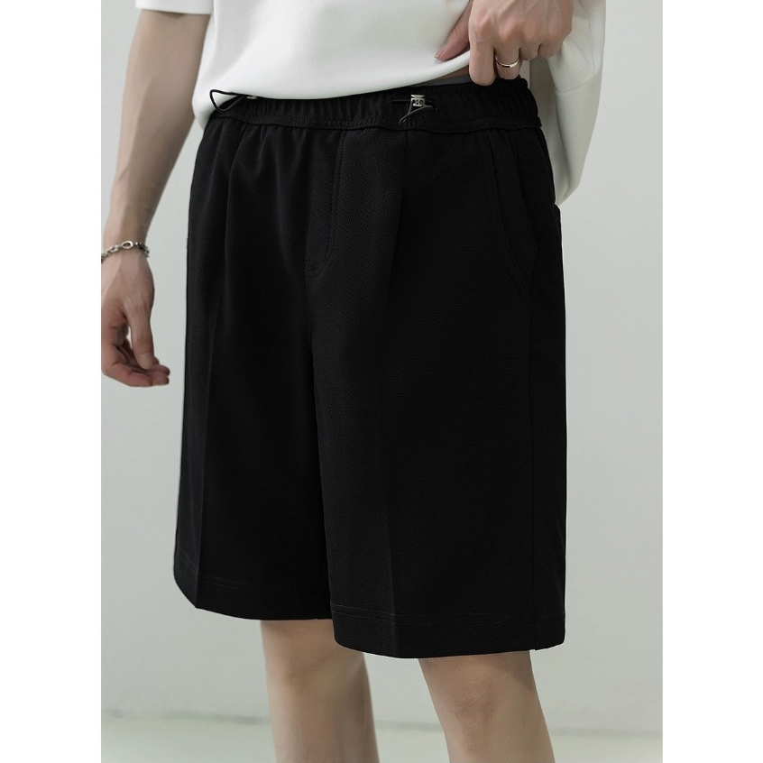 Quần Black Double Drawstring Short