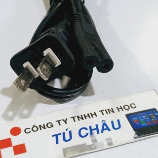 Cáp nguồn số 8 (Hai lổ tròn) dài 1.5m (Thường / Tốt)