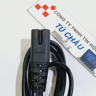 Cáp nguồn số 8 (Hai lổ tròn) dài 1.5m (Thường / Tốt)