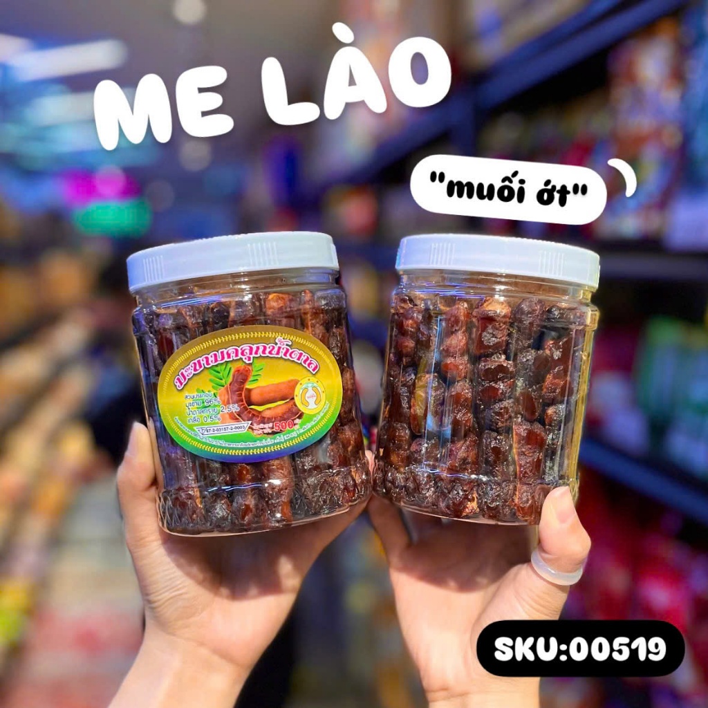 Me Lào Muối Tôm 500G
