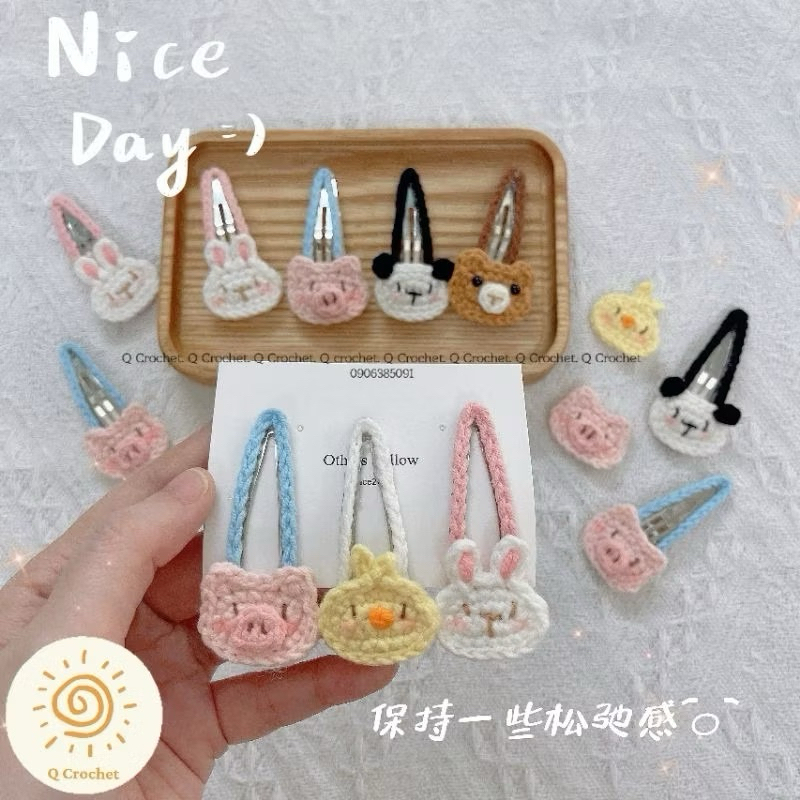 KẸP TÓC con vật mini🎀