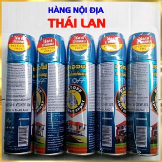  com bô 3 chai  chai xịt chuột RAT OFF THÁI LAN xịt vài lần chuột tránh xa 