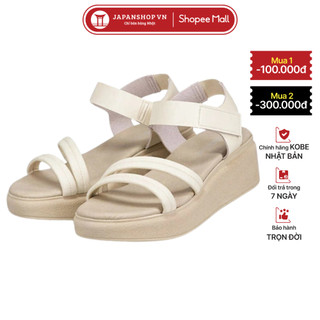  Sandal đế xuồng KOSU cao 5,5cm sandan nữ quai dán kháng khuẩn khử mùi Nhật Bản K-24202 