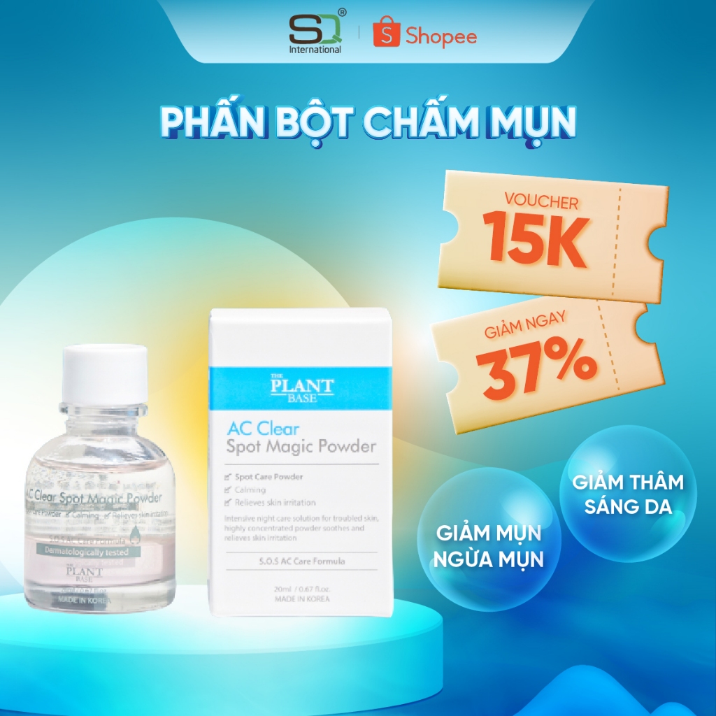 Phấn bột giảm mụn AC Clear Spot Magic Powder (20ml)