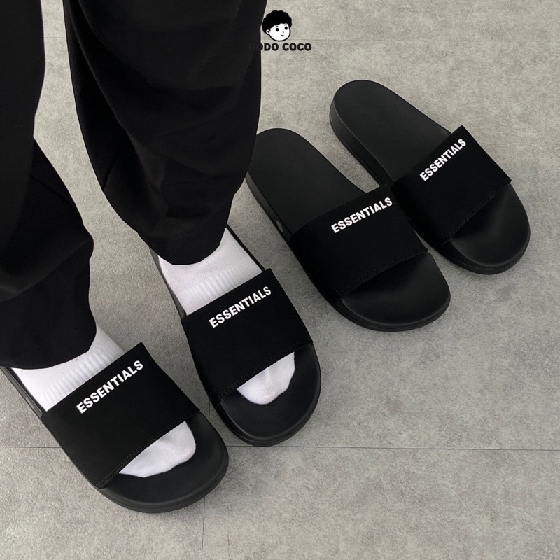 Dép Tông Dsq2 - DG - CD - BBR - Quai Ngang Nữ Nam ESSSENTIALS Đi Êm Chân Thoáng Mát Hàng Full Box Hộ