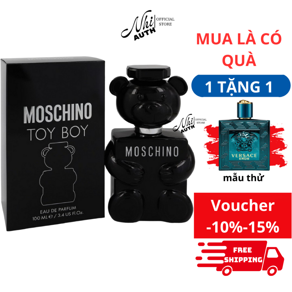 Nước Hoa Nam 100ml Moschino Toy Boy Chính Hãng (nguyên seal)