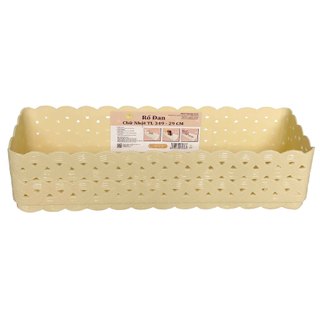 Rổ đan chữ nhật TỰ LẬP TL349 - 29cm